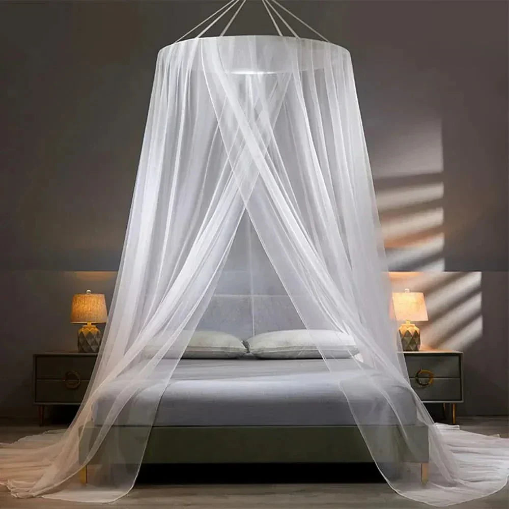 NightShield Foldable Insect Net — Pop-Up Spring Frame