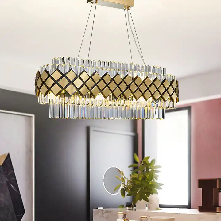 Aurelia Glass Pendant Light in Modern Luxury Glow Finish