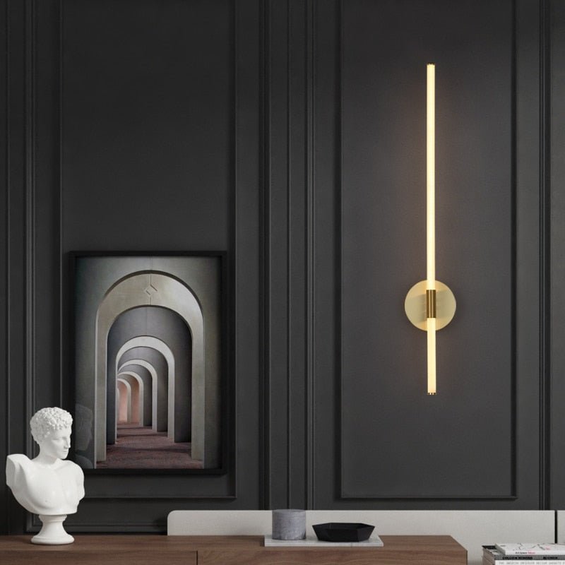 LumenSaber Wall Light Minimal Nordic LED Lamp For Hallways