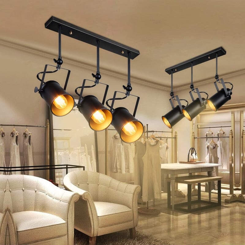 Aurelia Vintage Iron Pendant Light With Diamond Shade