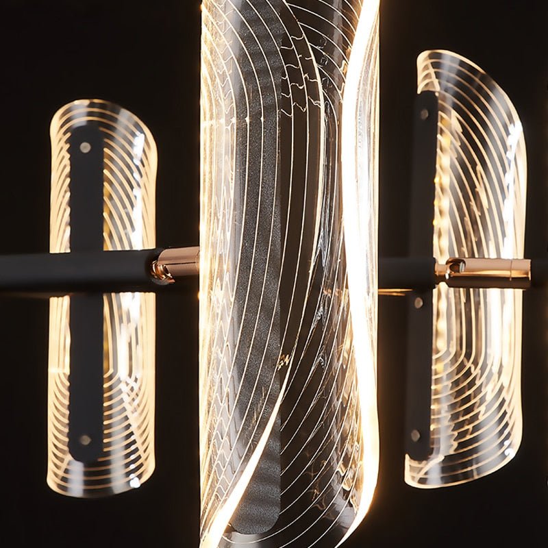 AriaNova Acrylic Transformable Pendant Light LED Friendly