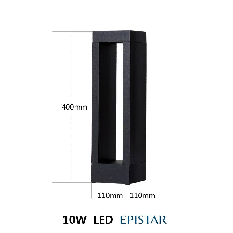 LumaGard LED Outdoor Lawn Lamp Weatherproof Garden Light
