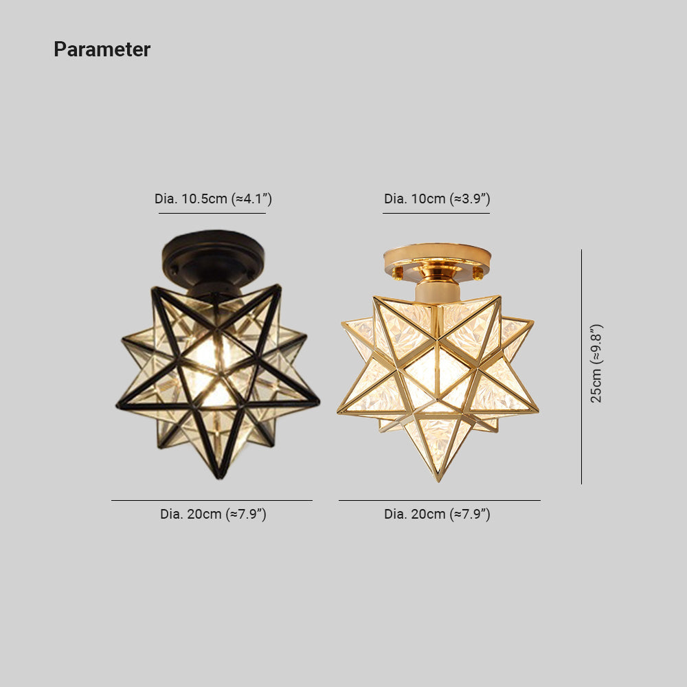 Arisha Classic Flush Mount Ceiling Light Bedroom | ventumra