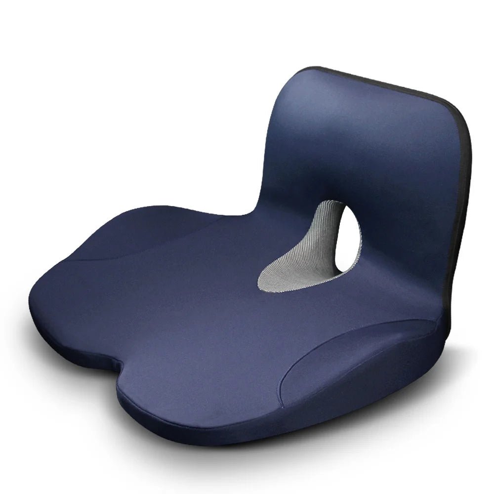 ContourEase L-Shaped Memory Foam Pillow — Targeted Alignment Cushion