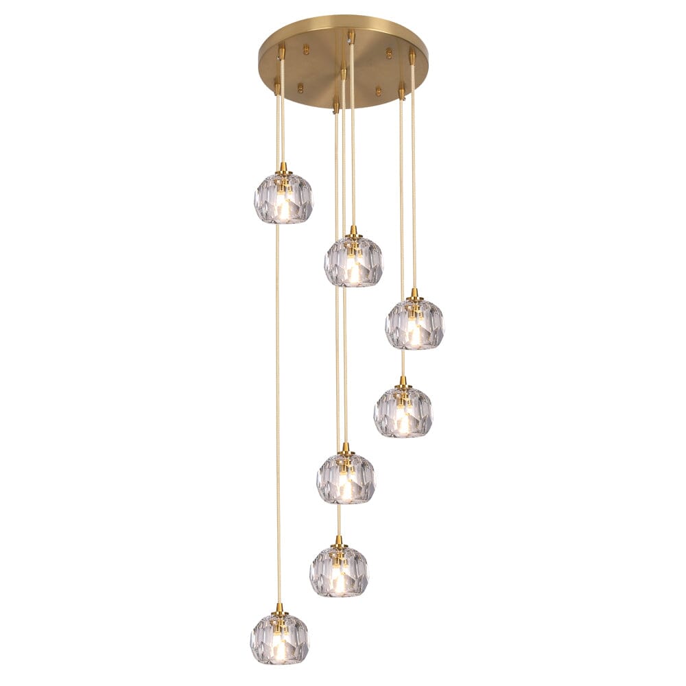AriaNord Crystal Pendant Light For Nordic Vintage Charm
