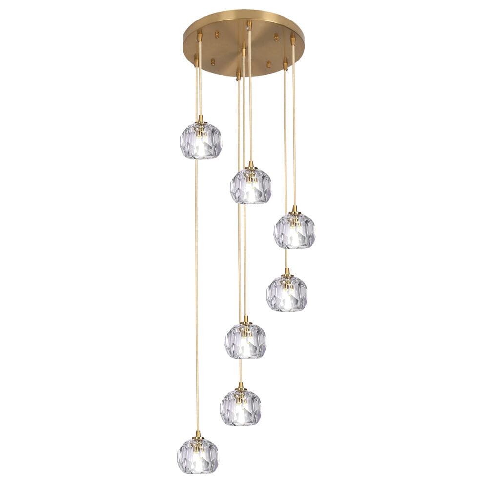 AriaNord Crystal Pendant Light For Nordic Vintage Charm