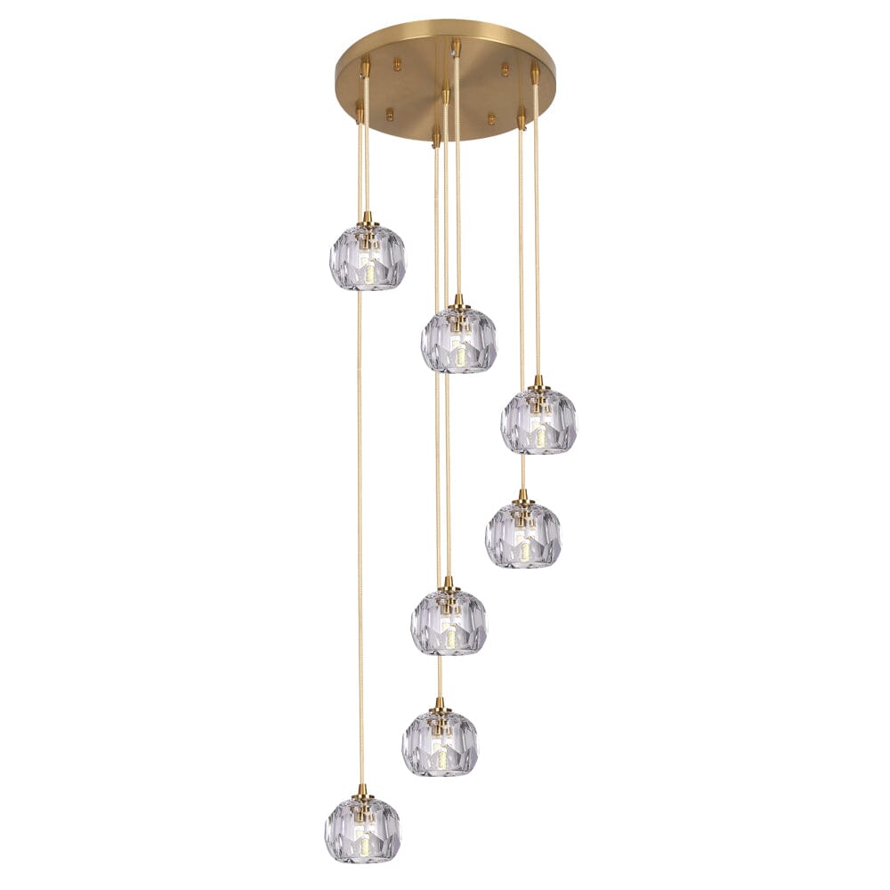 AriaNord Crystal Pendant Light For Nordic Vintage Charm