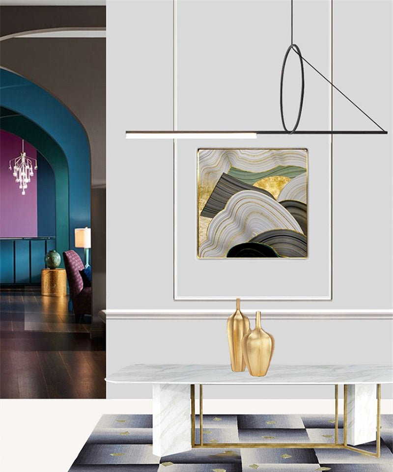 Nyara Triangle Pendant Light | Geometric Ceiling Lamp