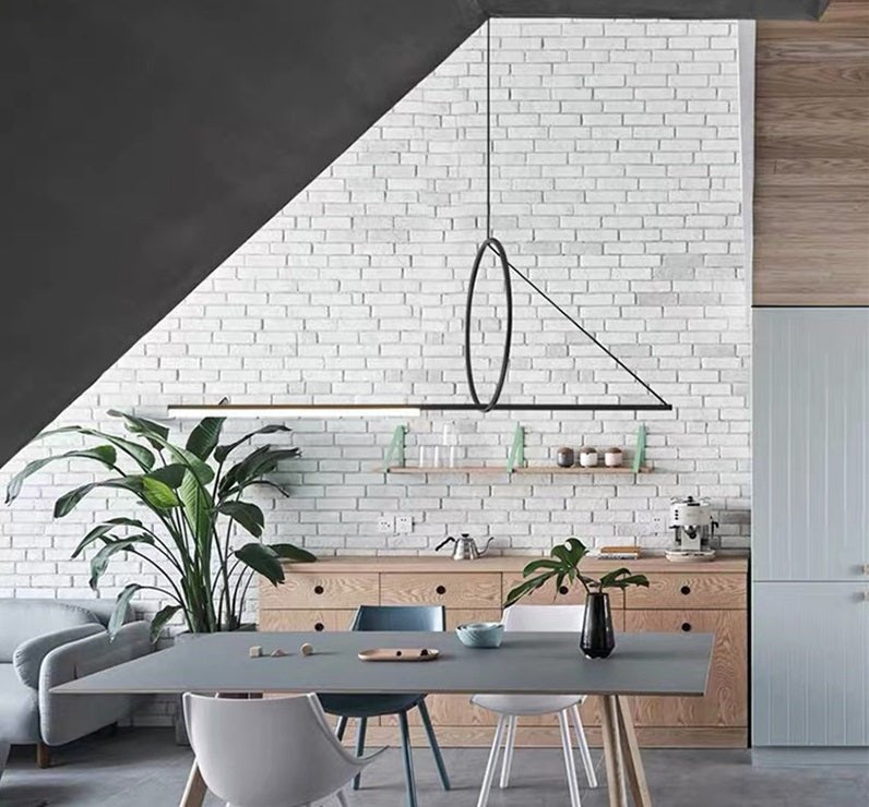 Nyara Triangle Pendant Light | Geometric Ceiling Lamp