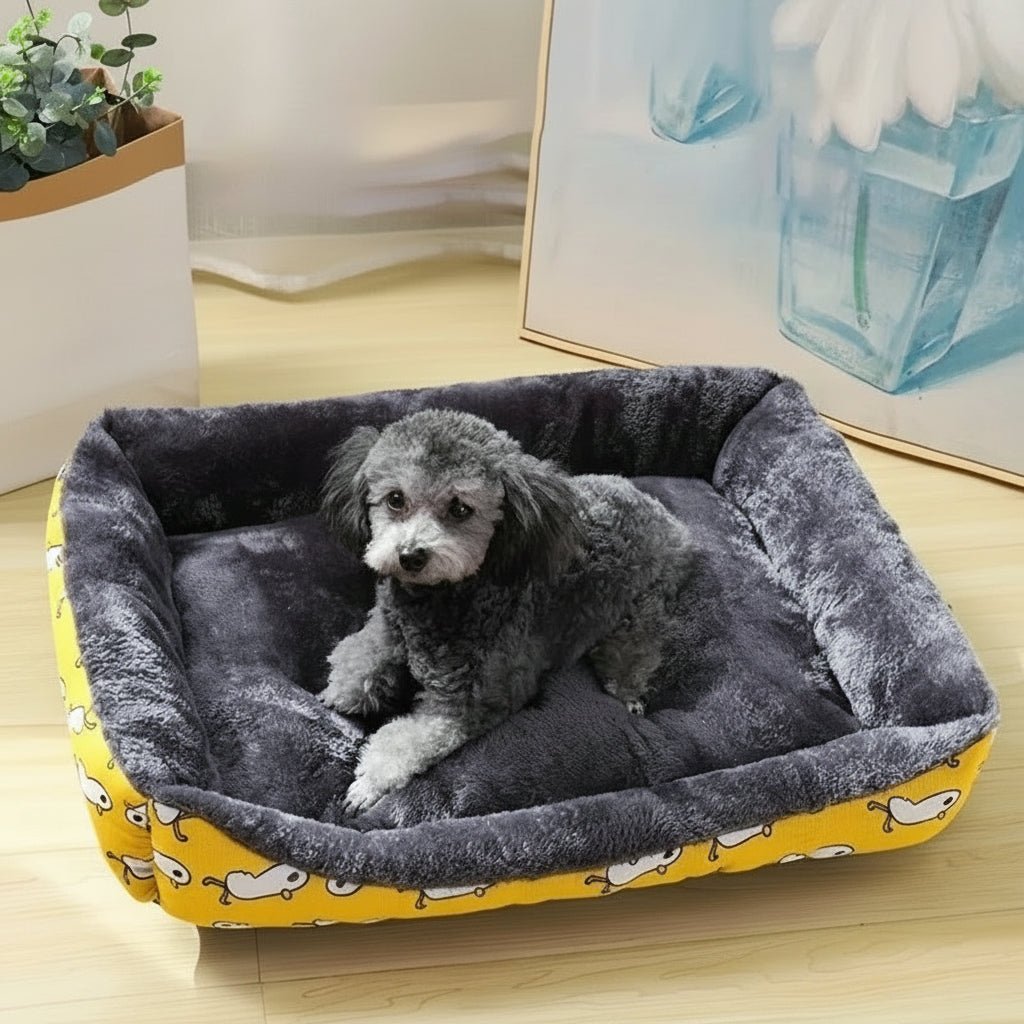 CloudHaven Ultra Soft Dog Lounger Nest — Generously Padded, Rounded Walls