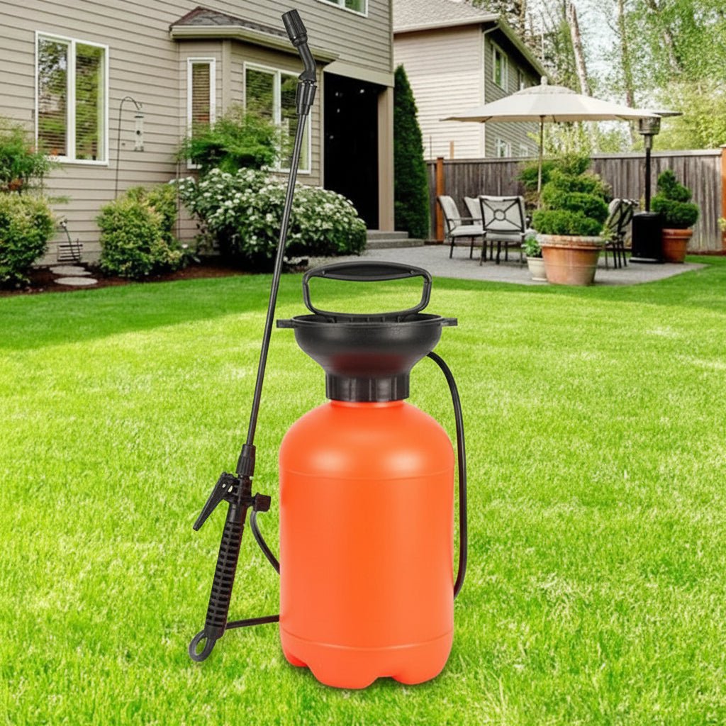 AeroMist Pro 5L vysokotlaký zahradní postřikovač — nastavení postřiku ve dvou režimech