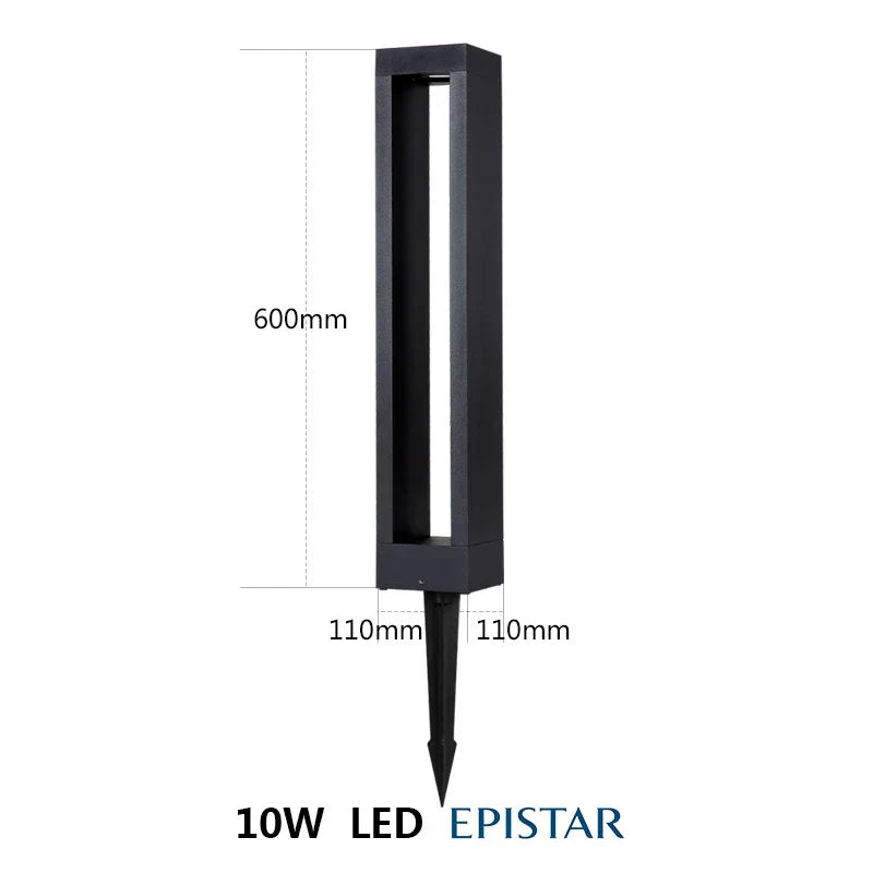 LumaGard LED Outdoor Lawn Lamp Weatherproof Garden Light