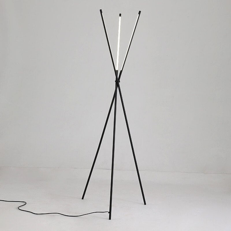 NexaStix LED Floor Lamp With Three Sticks Modern Minimalist
