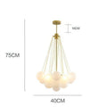 Aurelium Premium Pendant Light With Frosted Glass Globes