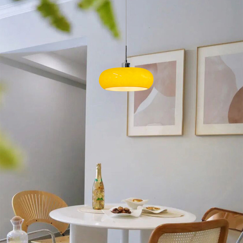 Aurea Glass Pendant Light With Dimmable Modern Design