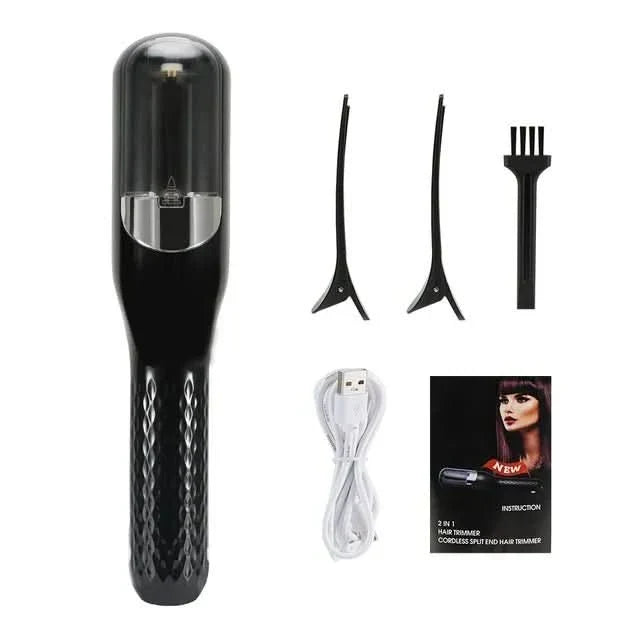 NexaHair Precision Hair Clippers — Rechargeable Split End Trimmer, Lightweight