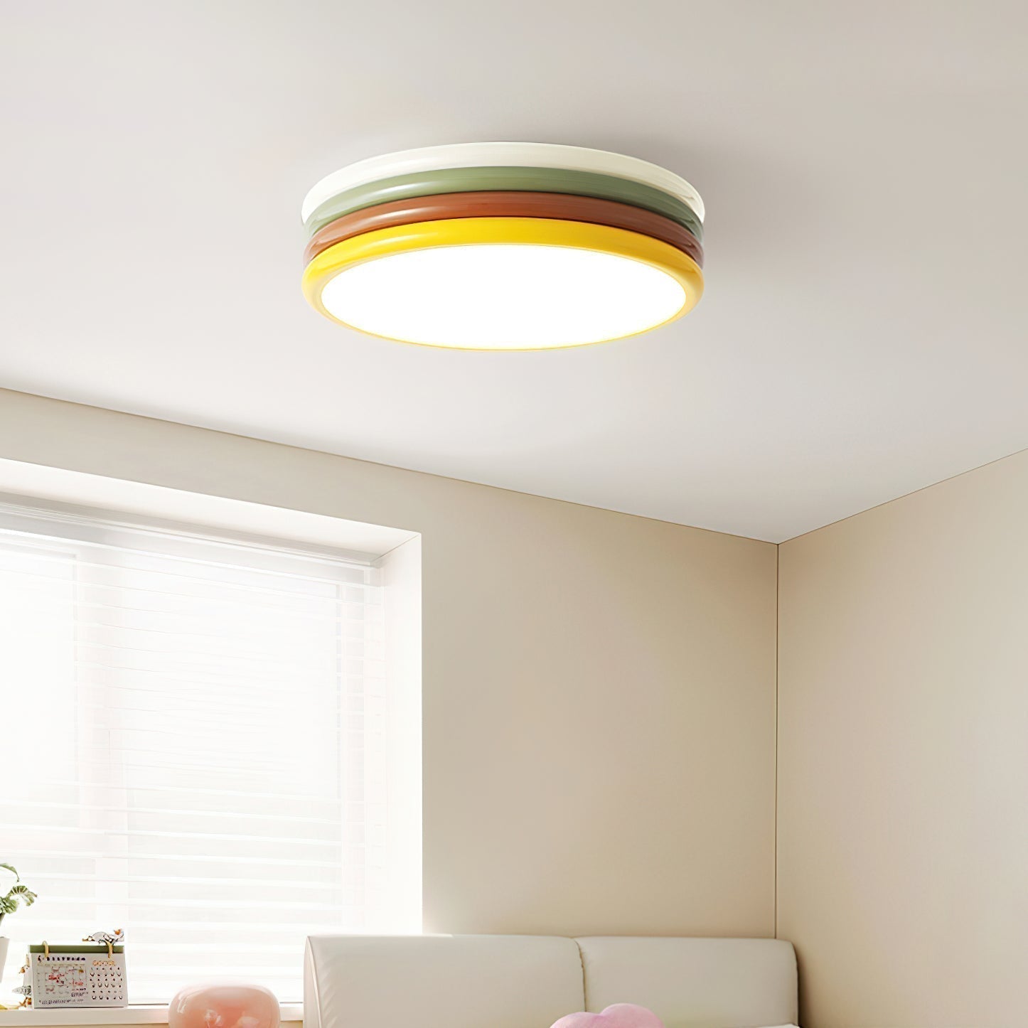 Glaya fargerik taklampe | ventumra