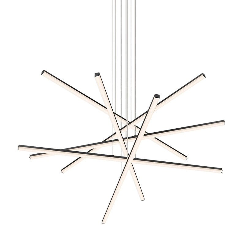 LumaForge Rectilinear LED Ceiling Pendant Light Series