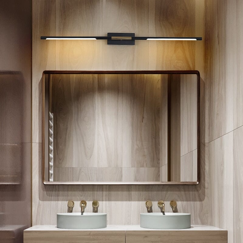 Aurelia Wall Vanity Lamp in Acrylic and Wrought Iron