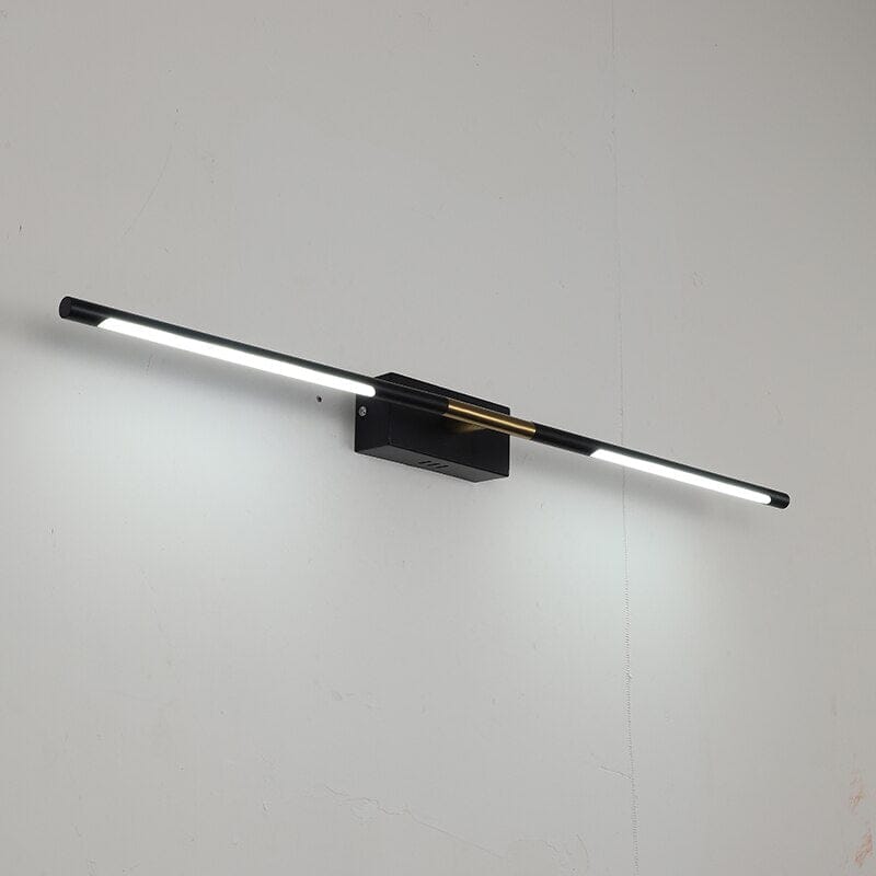 Aurelia Wall Vanity Lamp in Acrylic and Wrought Iron
