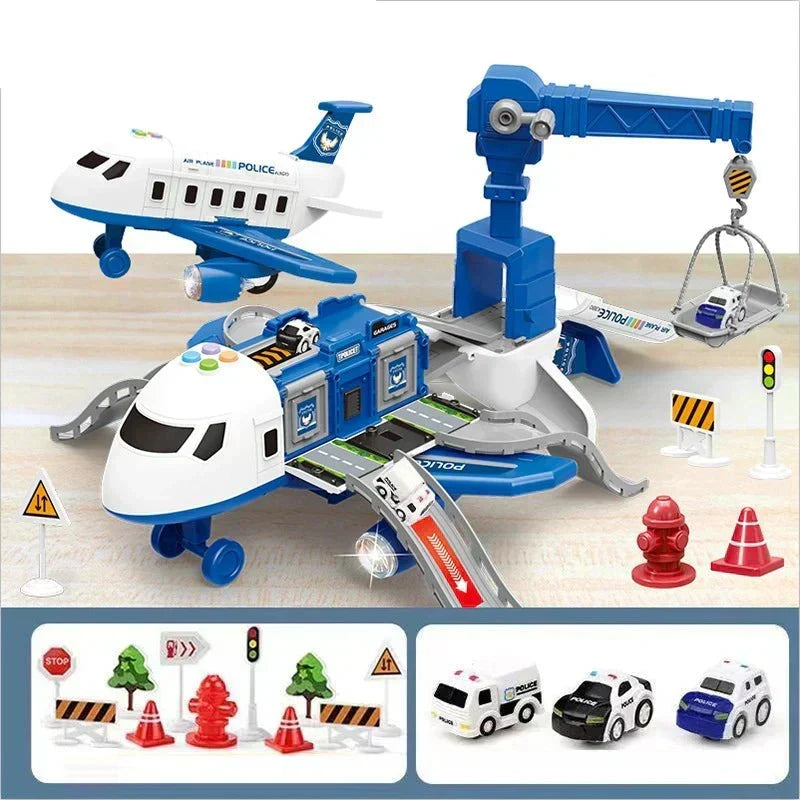 AeroNova Airplane Toy — Musical Tone, Stretching Deformation Design