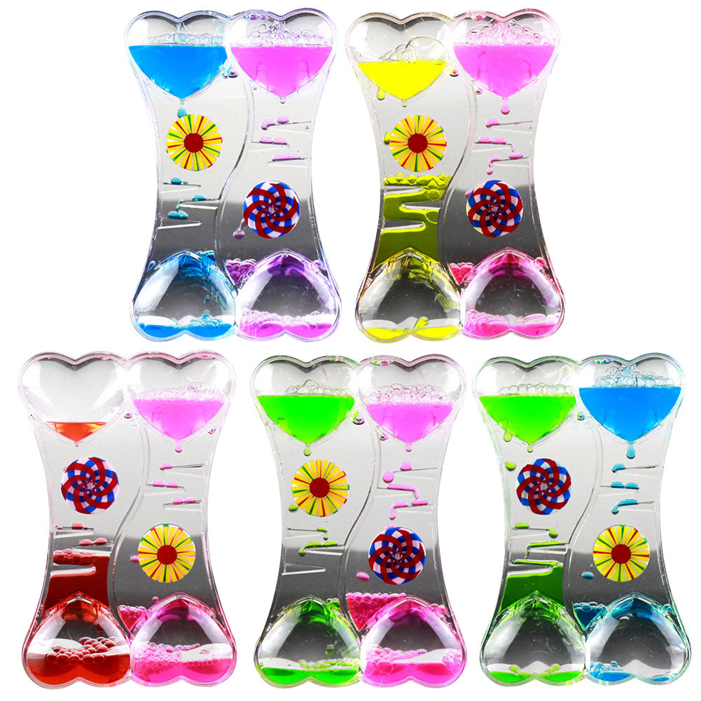 Magic Heart Hourglass — 9 × 3 × 14 cm Decorative Gift
