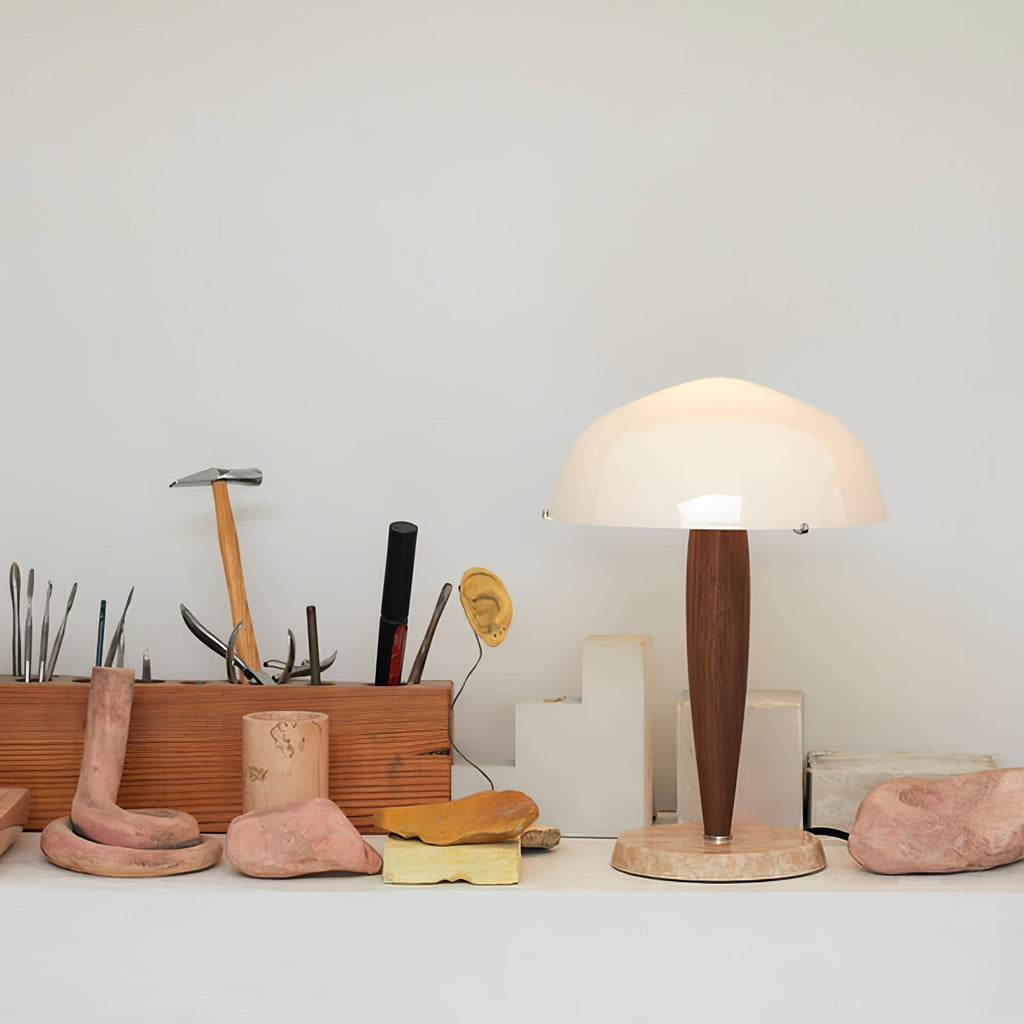 Solara Glow Table Lamp for Warm Living Room Ambience