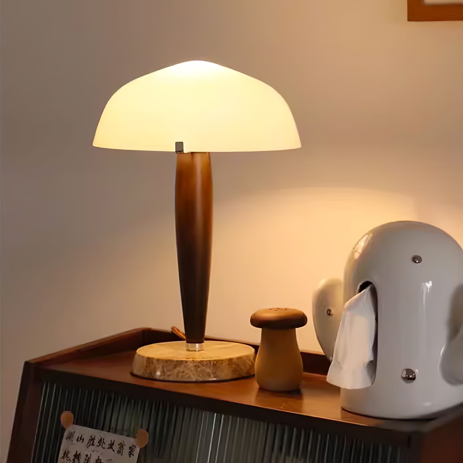 Solara Glow Table Lamp for Warm Living Room Ambience