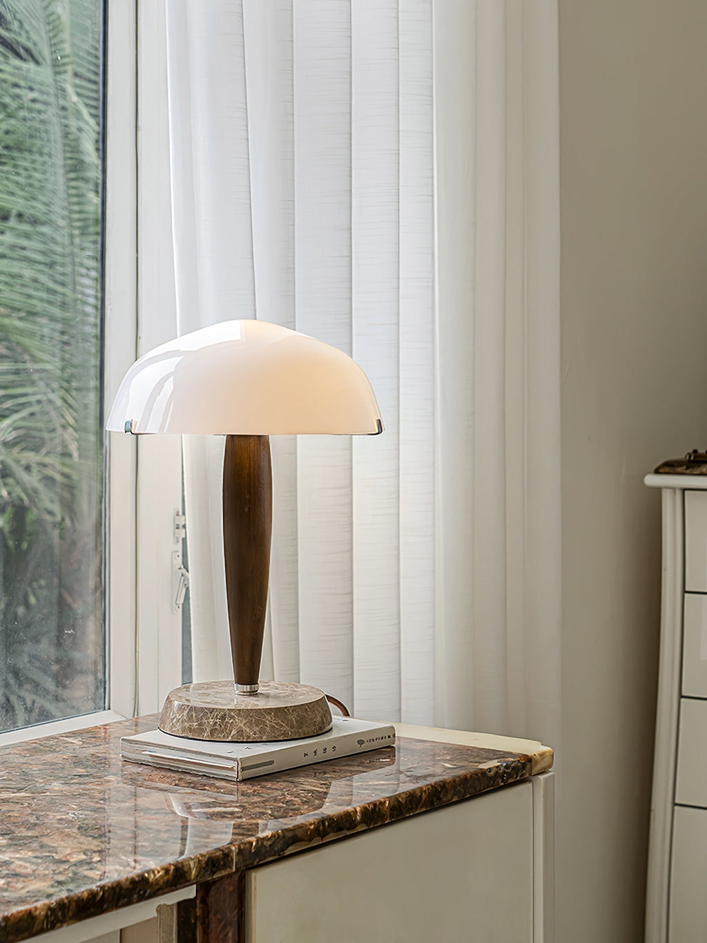 Solara Glow Table Lamp for Warm Living Room Ambience