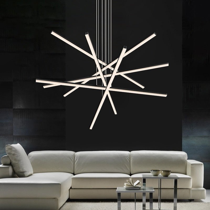 LumaForge Rectilinear LED Ceiling Pendant Light Series