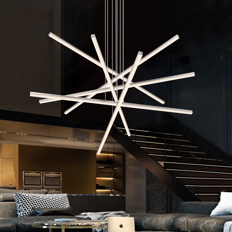 LumaForge Rectilinear LED Ceiling Pendant Light Series