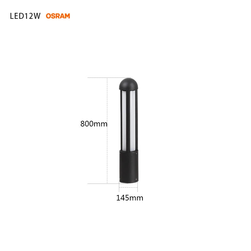 Nexa IP54 Waterproof LED Courtyard Lamp With Acrylic Shade