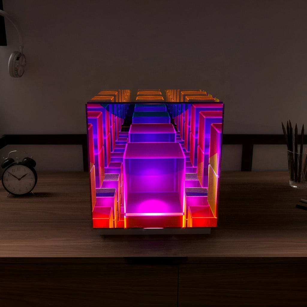Lunori 3D Optical Illusion Table Lamp for Ambient Light