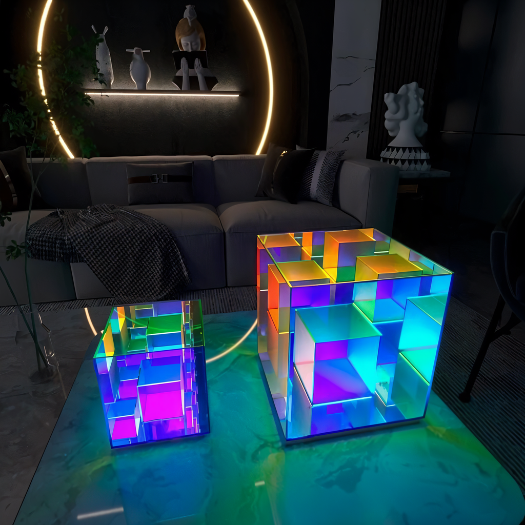 Lunori 3D Optical Illusion Table Lamp for Ambient Light