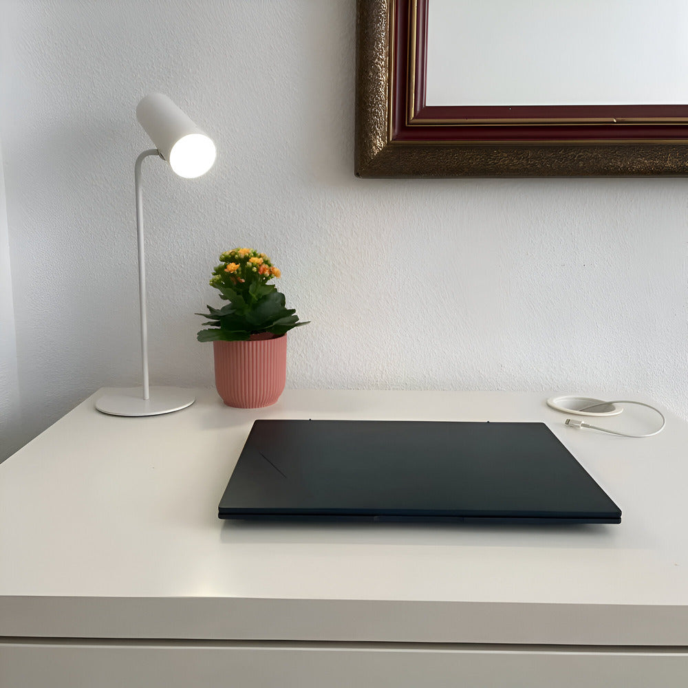 Evara Adjustable Minimalist LED Desk Lamp, Dimmable
