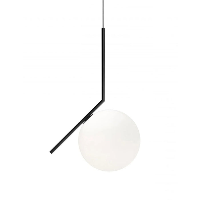 LumoSphere Pendant Light With Opal Glass Sphere Diffuser