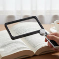 LumaSight LED Magnifying Glass — 5X Magnification, Adjustable LED Lighting