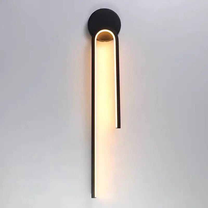 Aurelia Noir Gold LED Wall Lamp For Modern Spaces And Homes