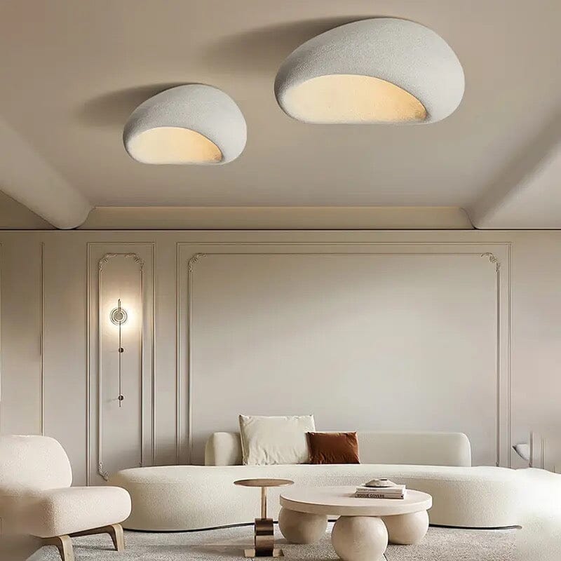 Wabi Sabi Ceiling Lamp Inspired by Japanese Aesthetics