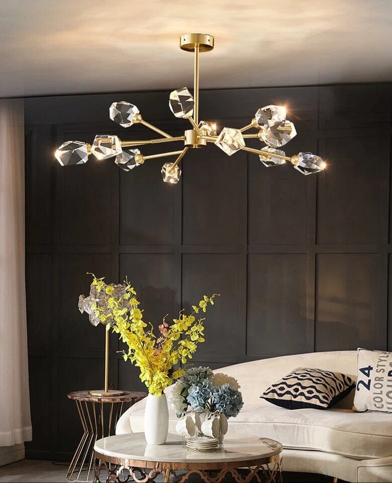 Lumora Crystal Pendant Light in Modern Elegance Collection