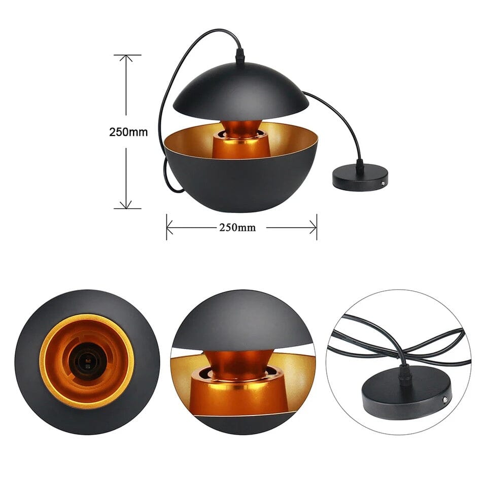 LyraNova Apple Pendant Light for Kitchen Islands and Areas