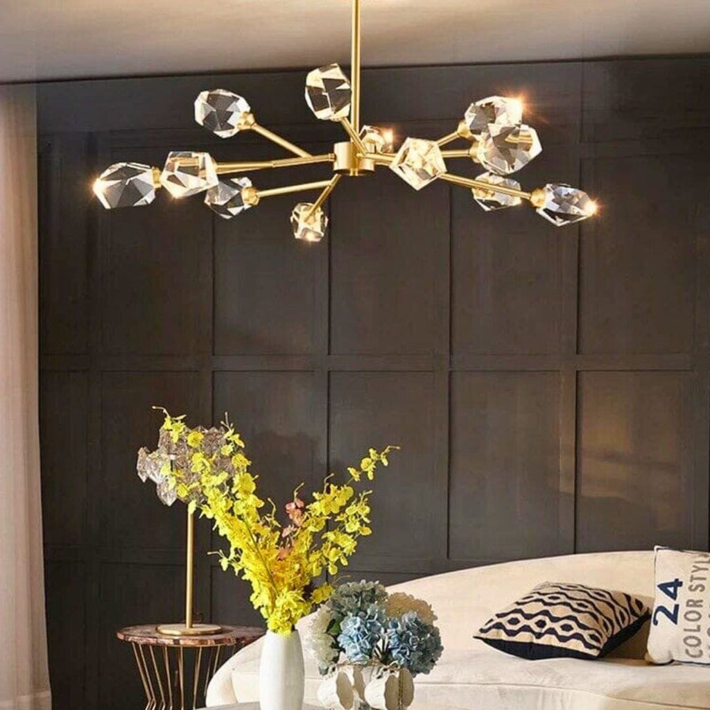Lumora Crystal Pendant Light in Modern Elegance Collection