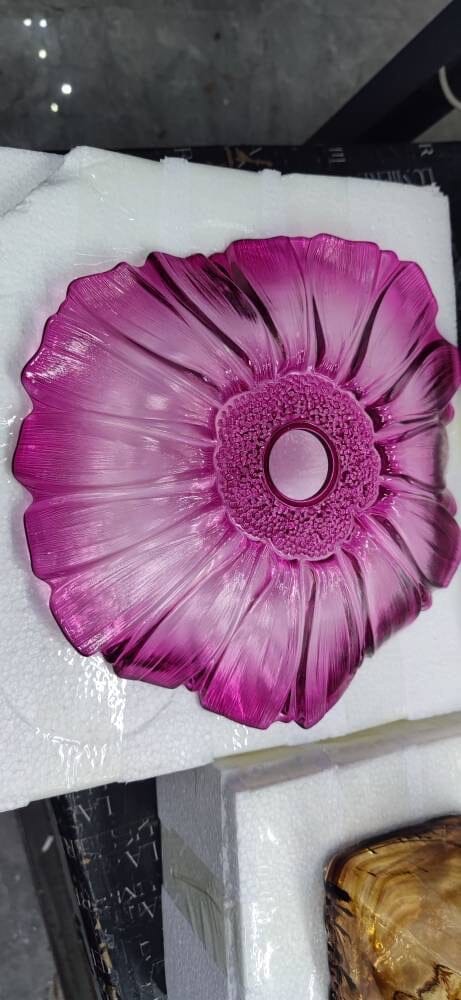 FloraGlass Nordic Flower Pendant Light for Living Rooms