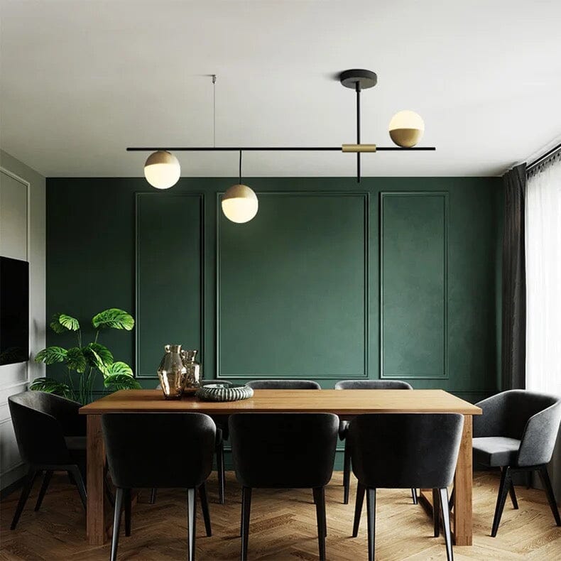 NovaBean Orb Chandelier With Soft Ambient Glow Modern Pendant Light