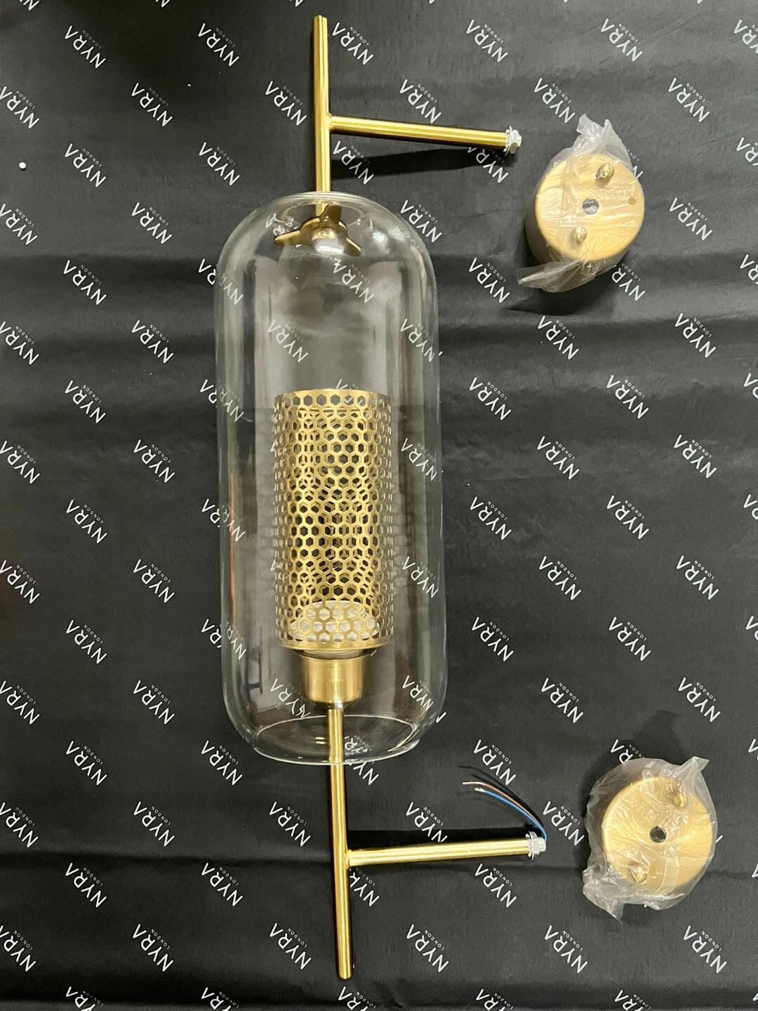 Aurelle Glass Lamp | Vintage LED Fixture For Living Rooms