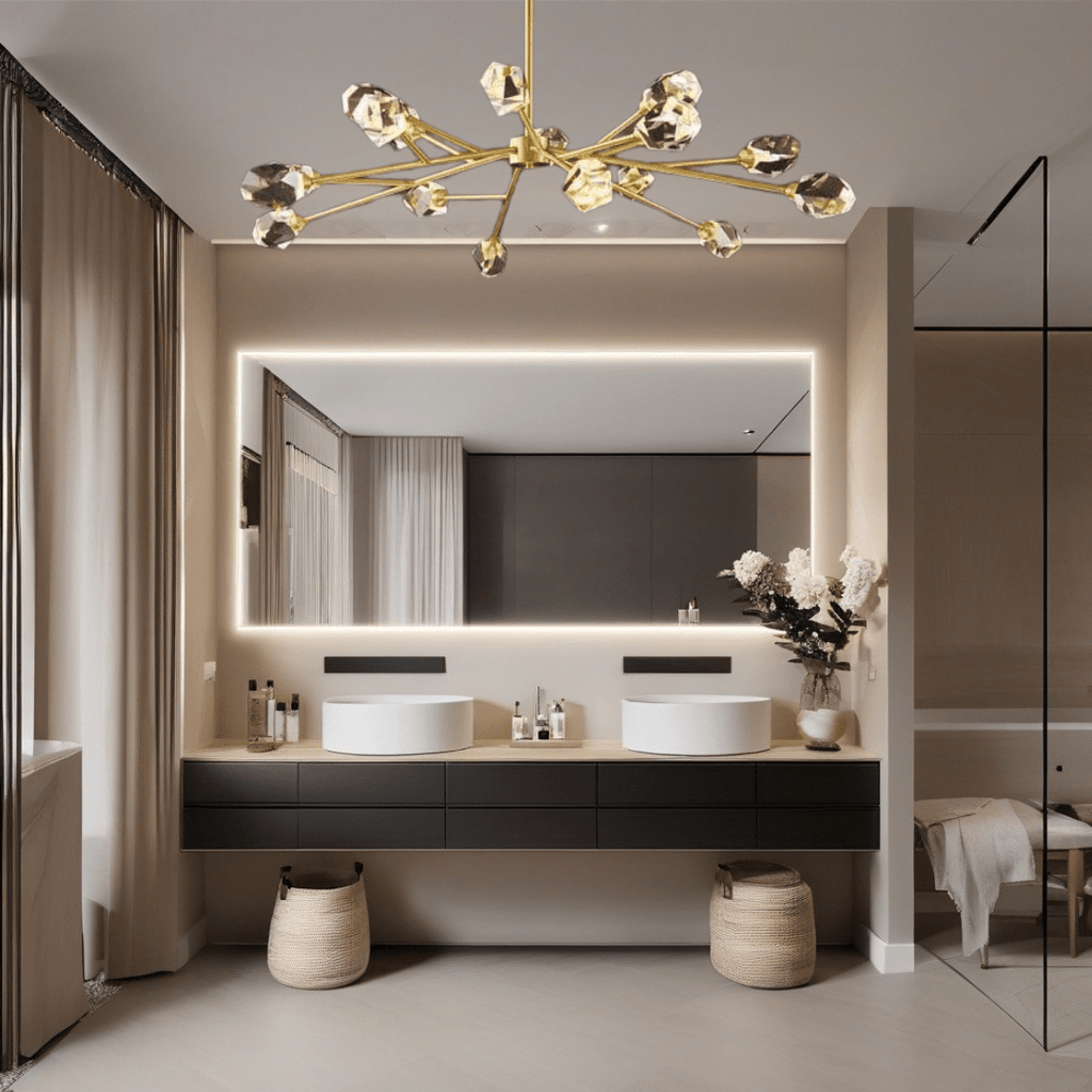 Lumora Crystal Pendant Light in Modern Elegance Collection