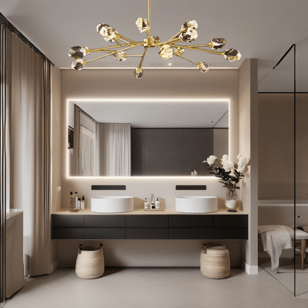 Lumora Crystal Pendant Light in Modern Elegance Collection