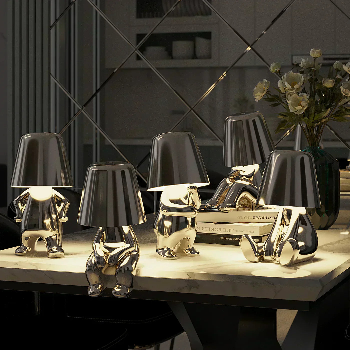 Luxora Thinker Brothers Lamp Napoleon-Inspired Lighting