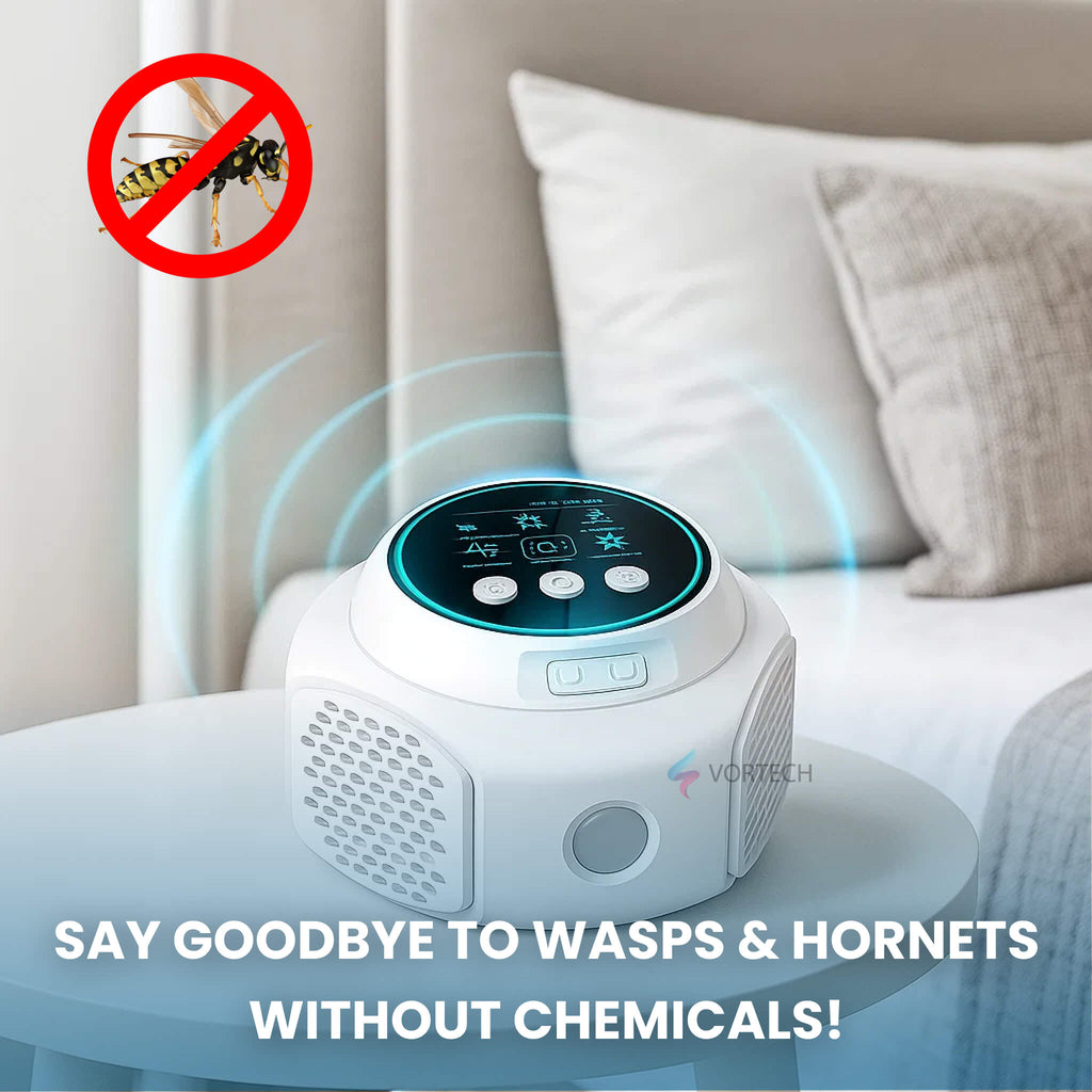 Ultrasonic Wasp Repellent 3200 — Chemical-Free Quiet Protection