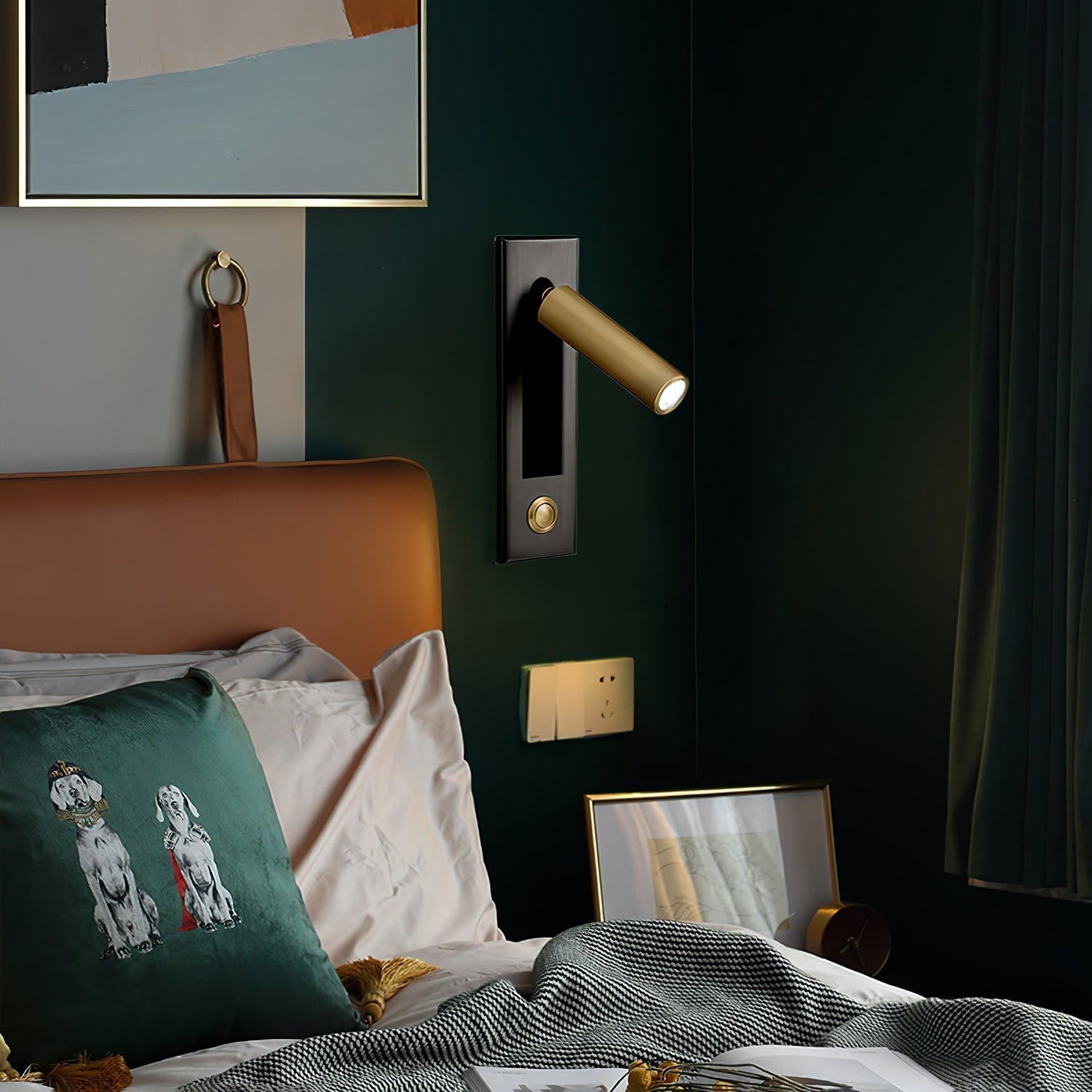 Solara Built In Recessed LED Wall Lamp With Warm Glow